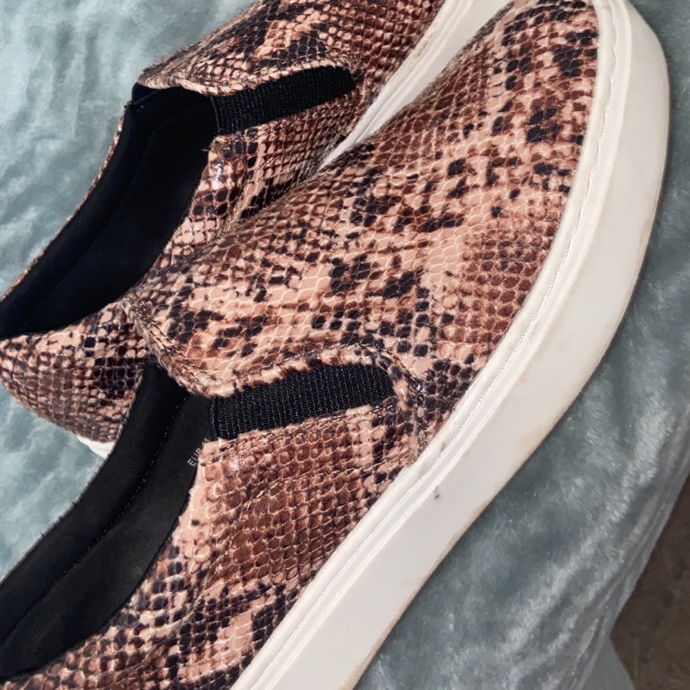 Faux snake shoes